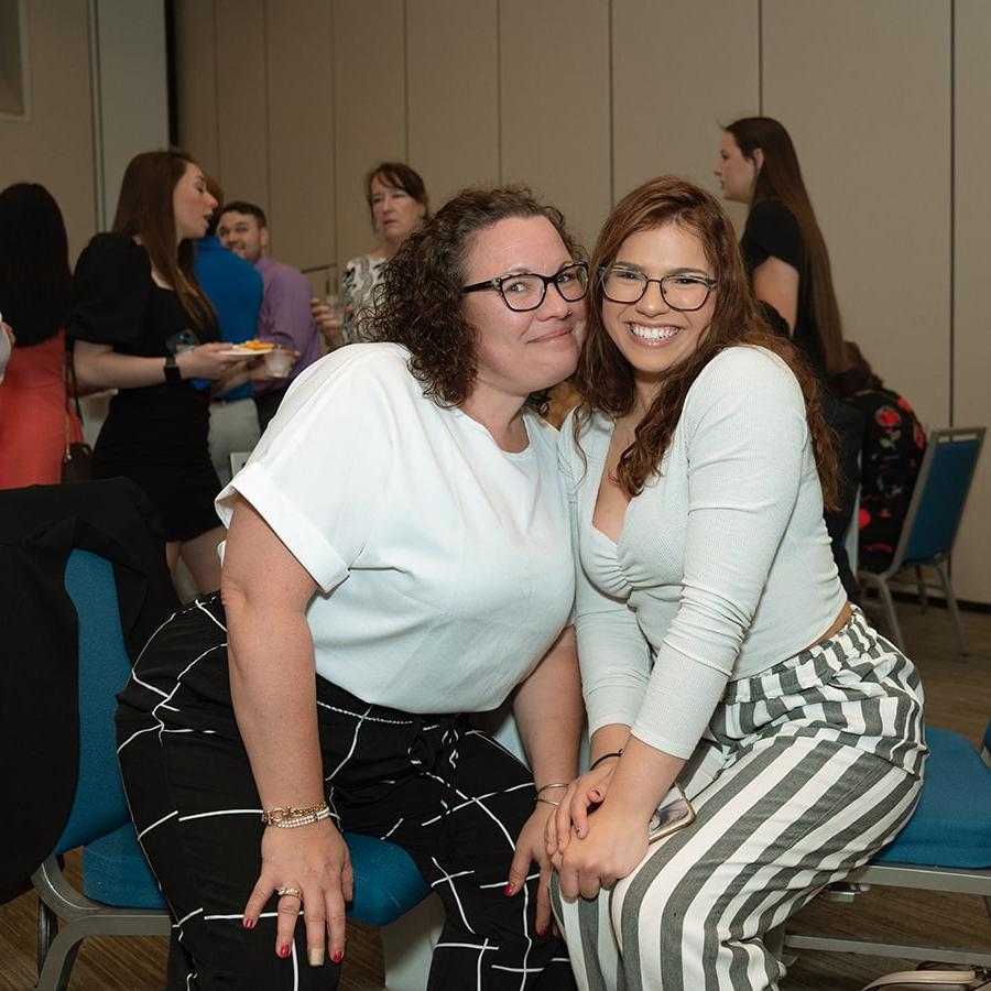 Honor College Medallion Ceremony Mother Daughter